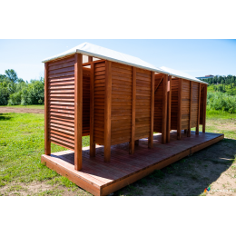 Пляжные кабинки для переодевания 