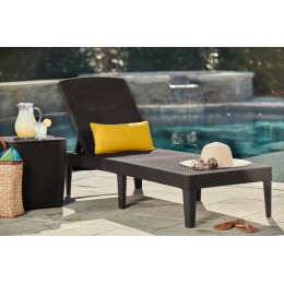 Шезлонг Джайпур (Jaipur) коричневый