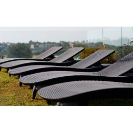 Шезлонг Пацифик (Pacific) коричневый 