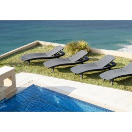 Шезлонг Пацифик (Pacific) серый