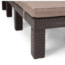 Шезлонг Дейтона (Daytona Delux) коричневый