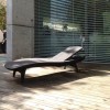 Шезлонг из ротанга капучино