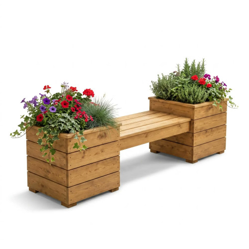 Кашпо деревянное «Patio»