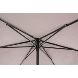 Зонт пляжный серый 2,7м