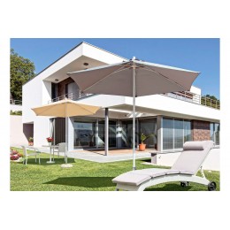 Зонт пляжный серый 2,7м