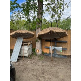 Зонт пляжный соломенный 1.8м