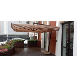 Зонт металлический 3х3 с боковой опорой Хит