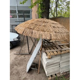 Зонт пляжный соломенный 2.4м