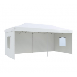 Быстросборный шатер со стенками 3х6 белый