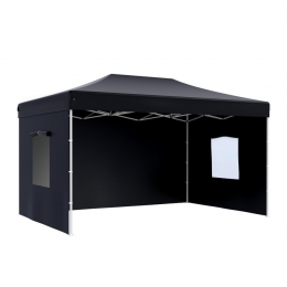 Быстросборный шатер со стенками 3х4,5 черный