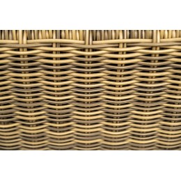 "Рим" шезлонг с подушкой, цвет соломенный