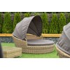 Плетеная кровать круглая