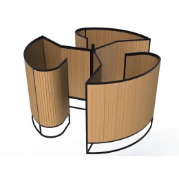 Пляжная раздевалка «Модульная»