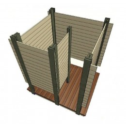 Пляжная раздевалка Комфорт