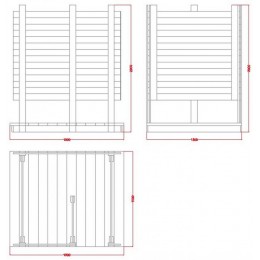 Пляжная раздевалка Комфорт