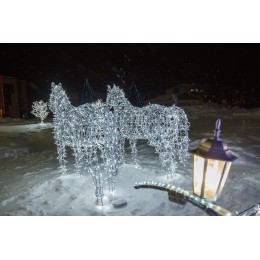 Световая лошадь №2