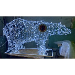 Световой медведь