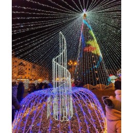 Световой фонтан №1