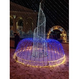 Световой фонтан №1
